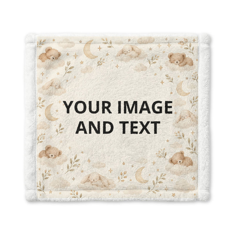 Little Moon Personalized Minky Lovey