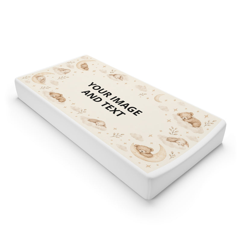 Little Moon Personalized Changing Pad Cover
