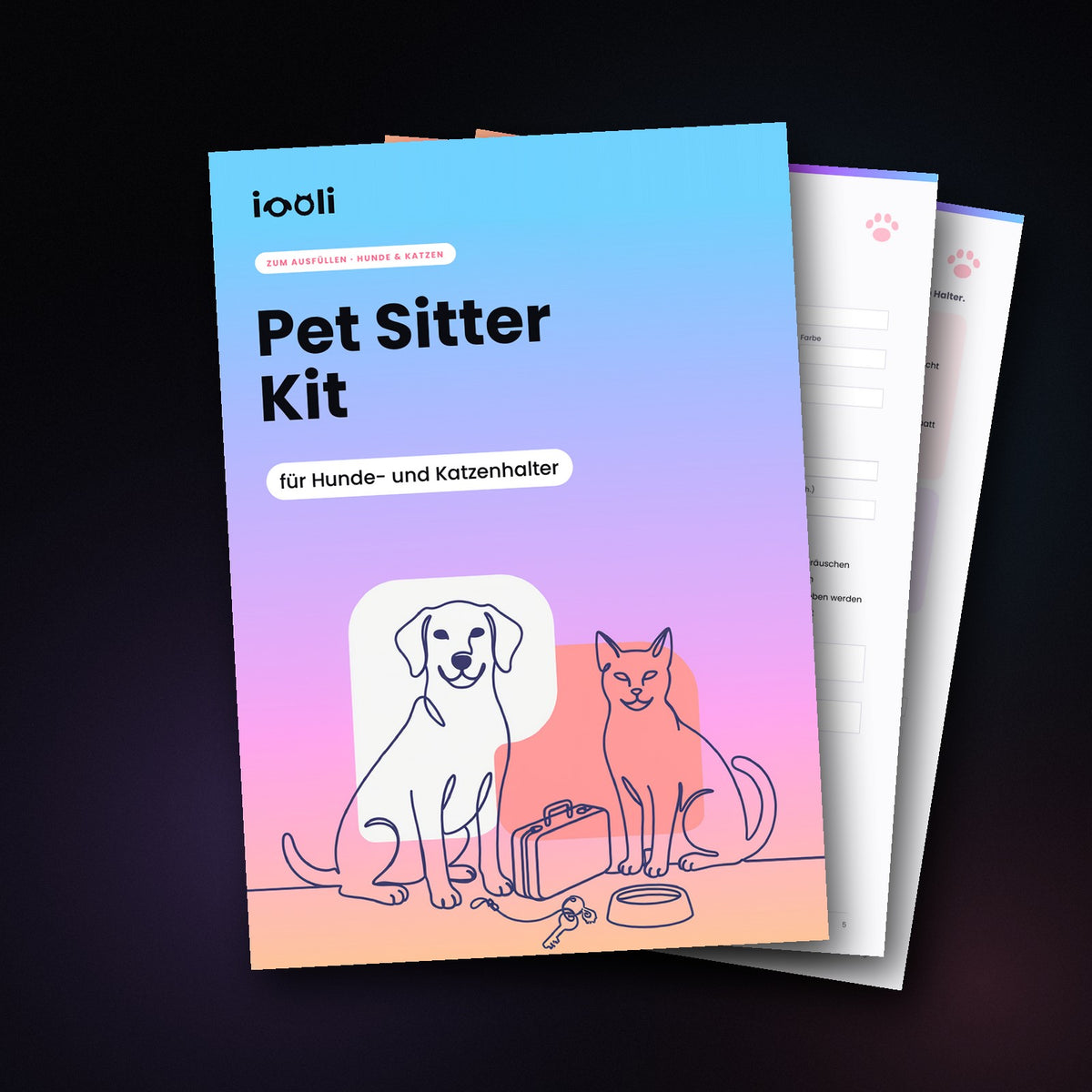 Kit Pet Sitter para dueños – Deutsch