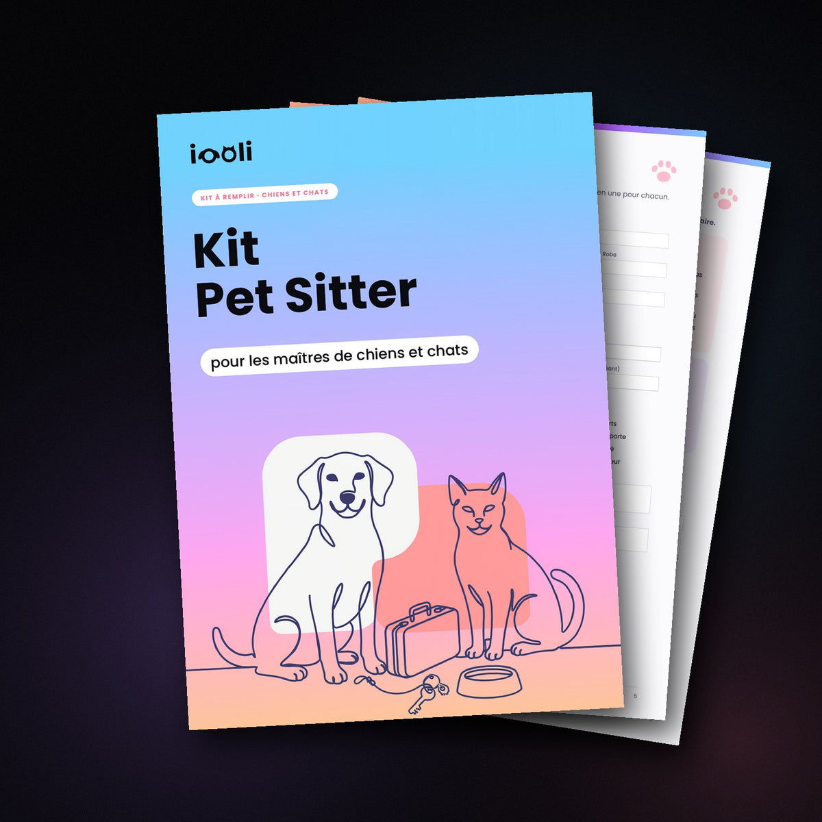 Kit Pet Sitter para dueños – Français