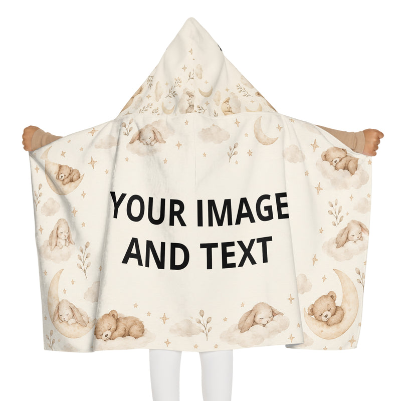 Little Moon Personalized Hooded Towel for Kids