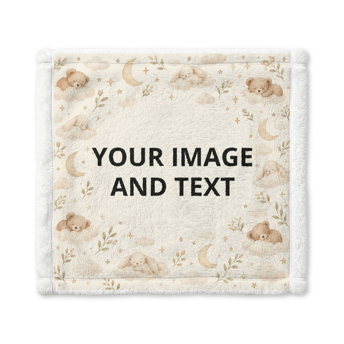 Little Moon Personalized Minky Lovey