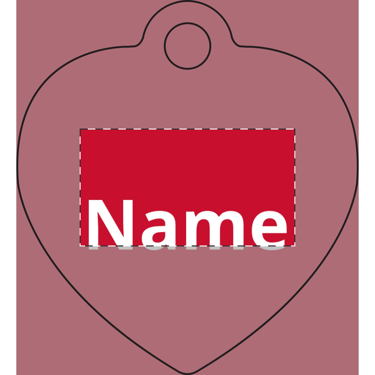 Personalised Engraved Tag
