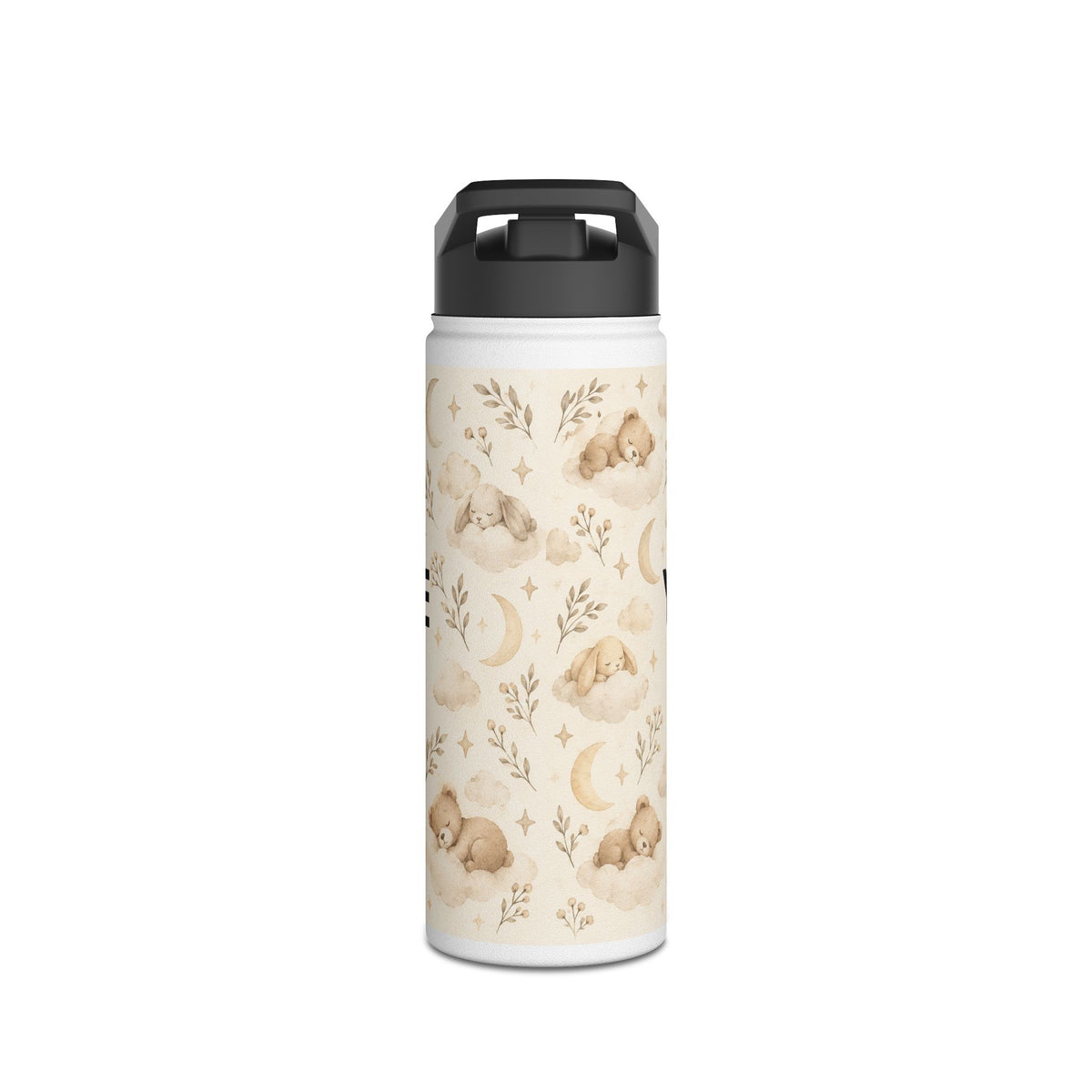 Bunny Floral Water Bottle