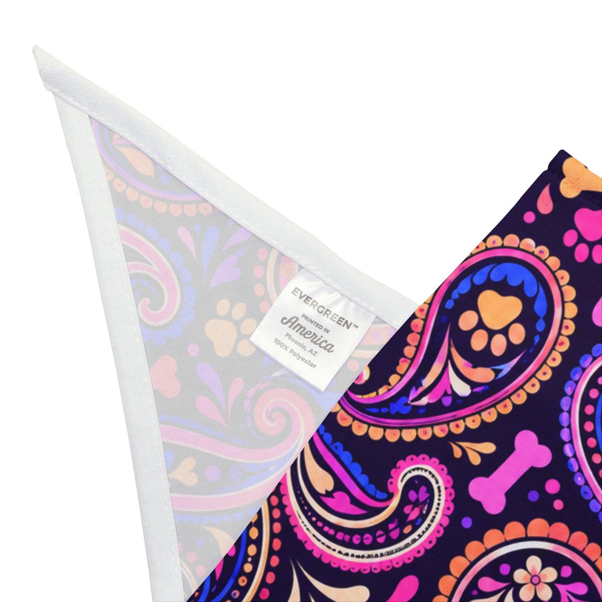 Personalised Bandana – Paisley
