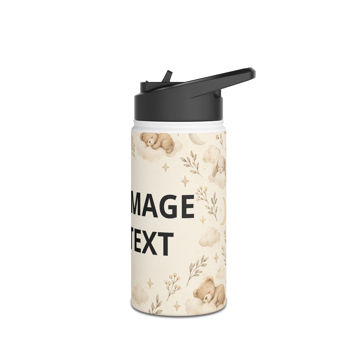 Bunny Floral Water Bottle