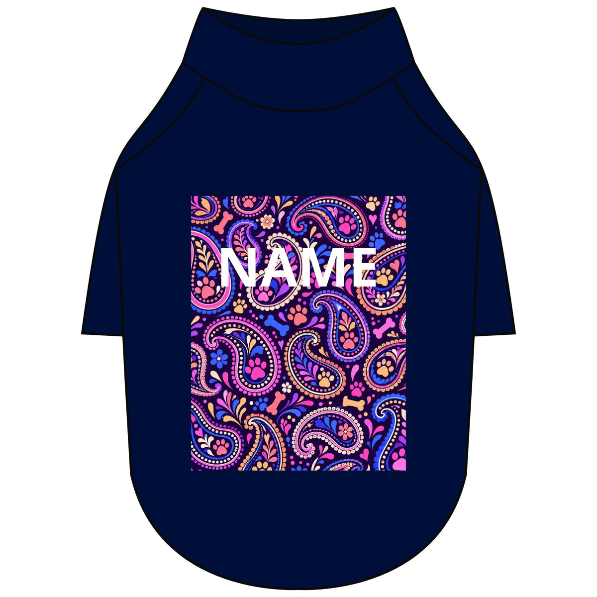 Personalised Raglan Tee – Paisley