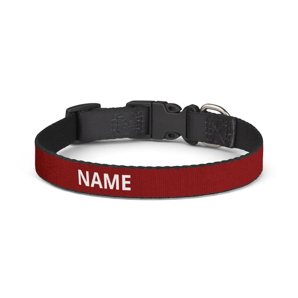 Personalised Name Collar