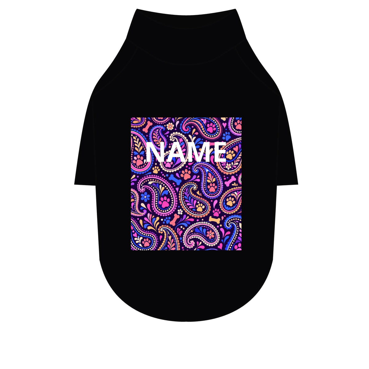 Personalised Raglan Tee – Paisley