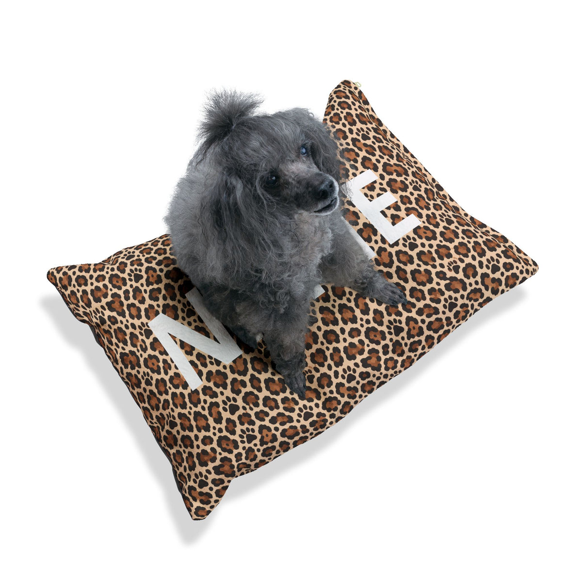 Personalised Pet Bed – Leopard
