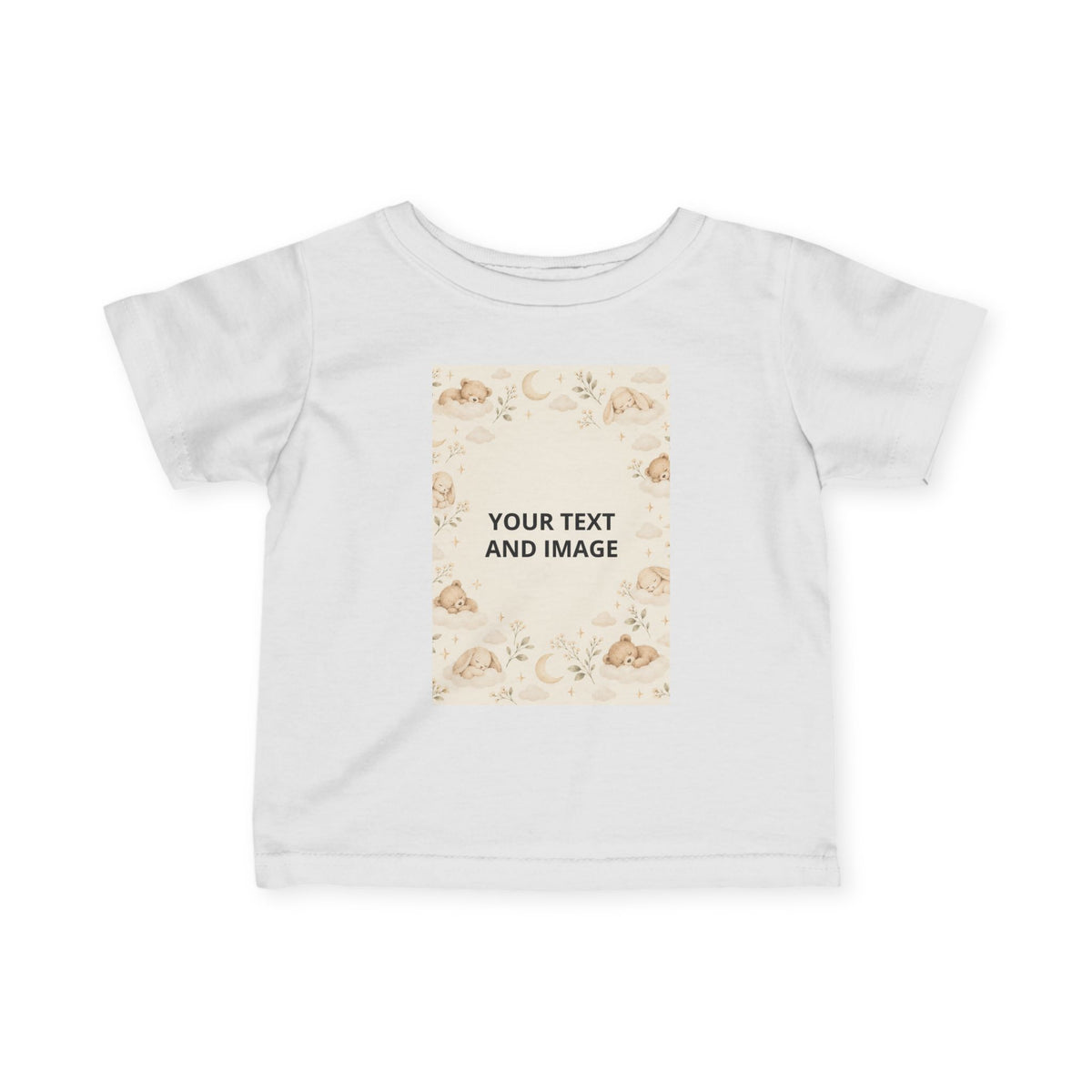 Little Moon Personalized Infant Tee