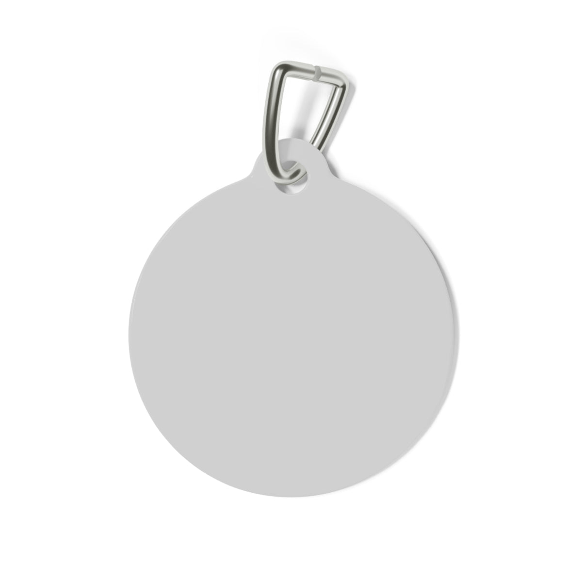 Personalised Round Tag – Pink