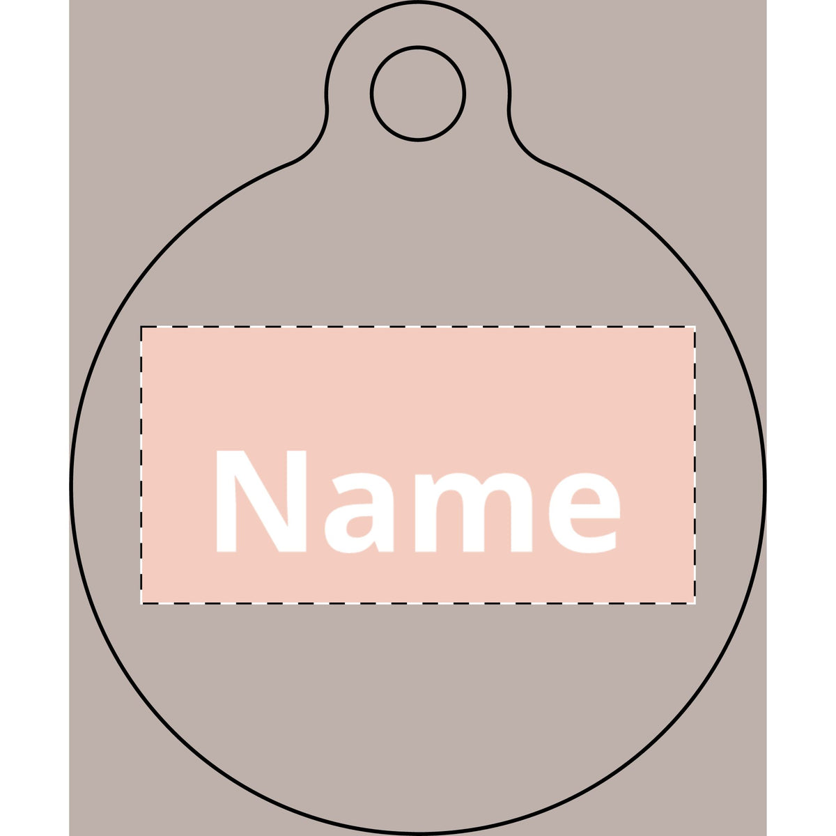 Personalised Engraved Tag