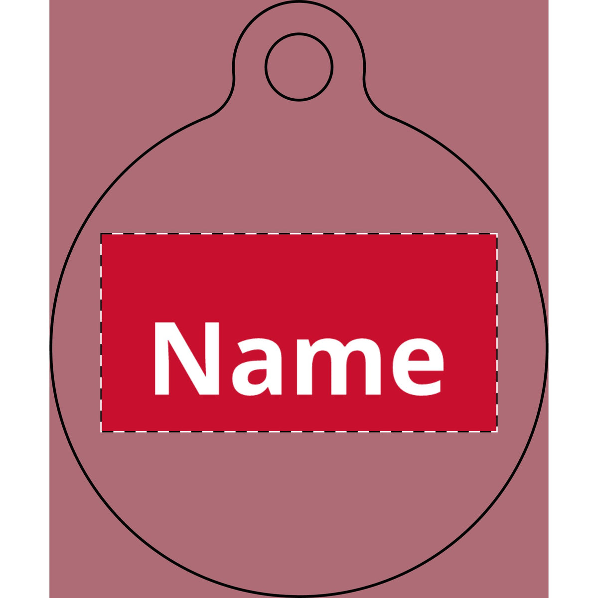 Personalised Engraved Tag