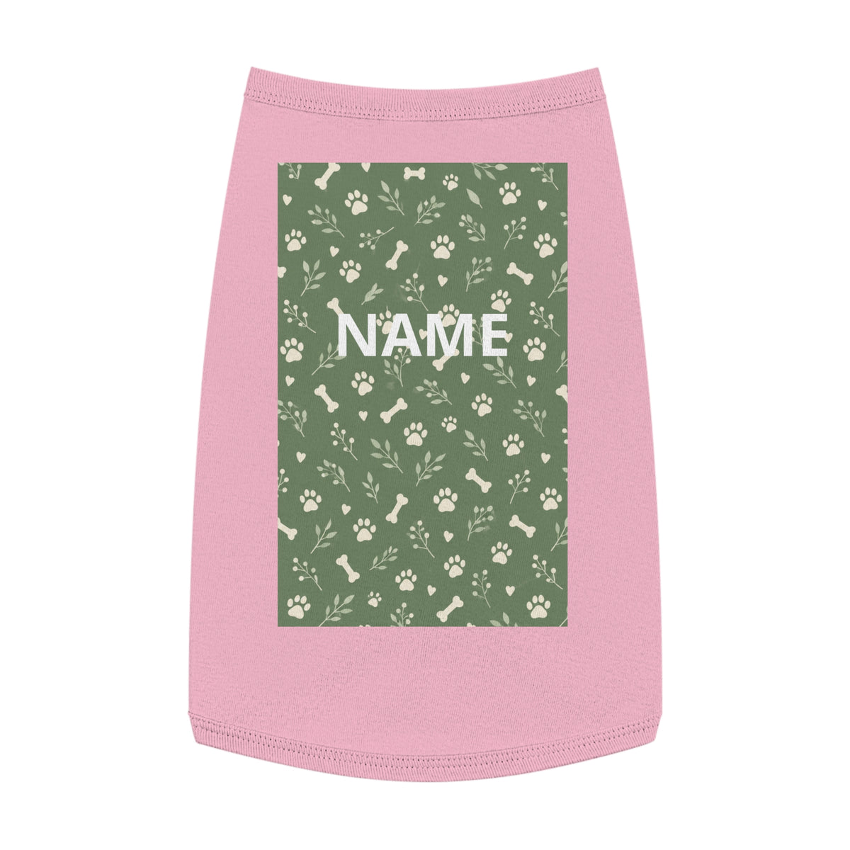 Personalised Tank Top – Paws & Bones