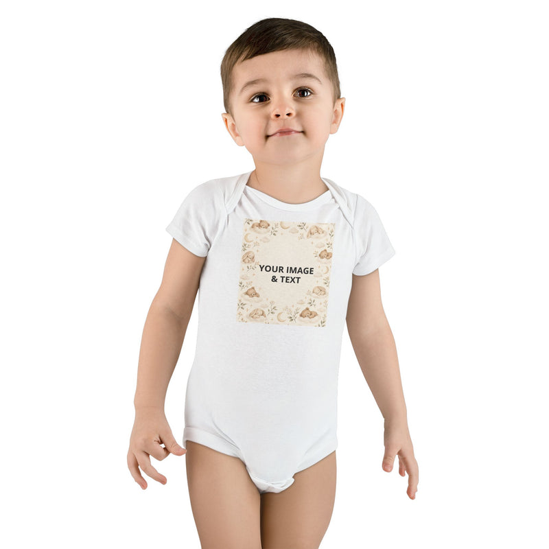 Little Moon Personalized Organic Bodysuit, Preemie