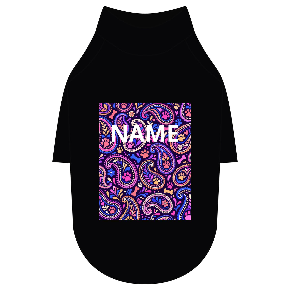 Personalised Raglan Tee – Paisley