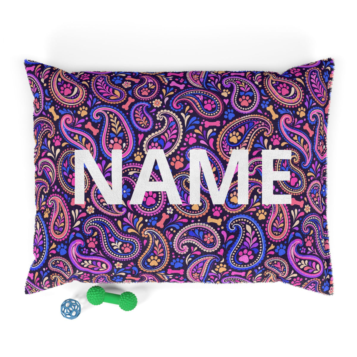 Personalised Pet Bed – Paisley