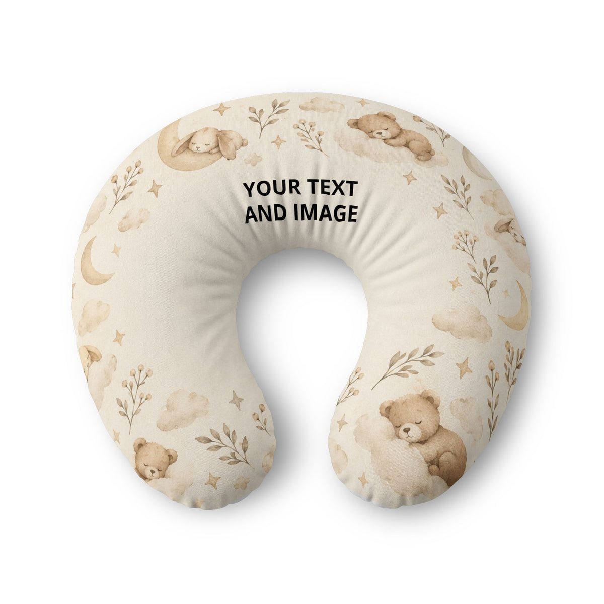 Little Moon Personalized Nursing Pillow Cover