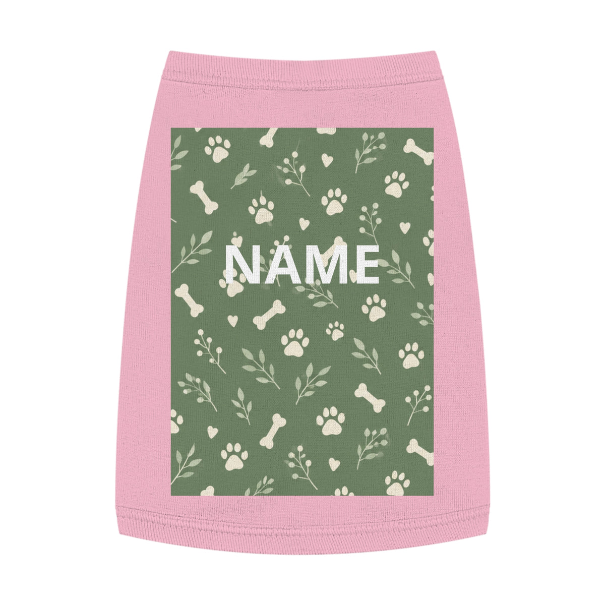 Personalised Tank Top – Paws & Bones