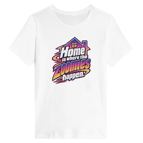 Home Is Where the Zoomies Happen — Relaxed tee