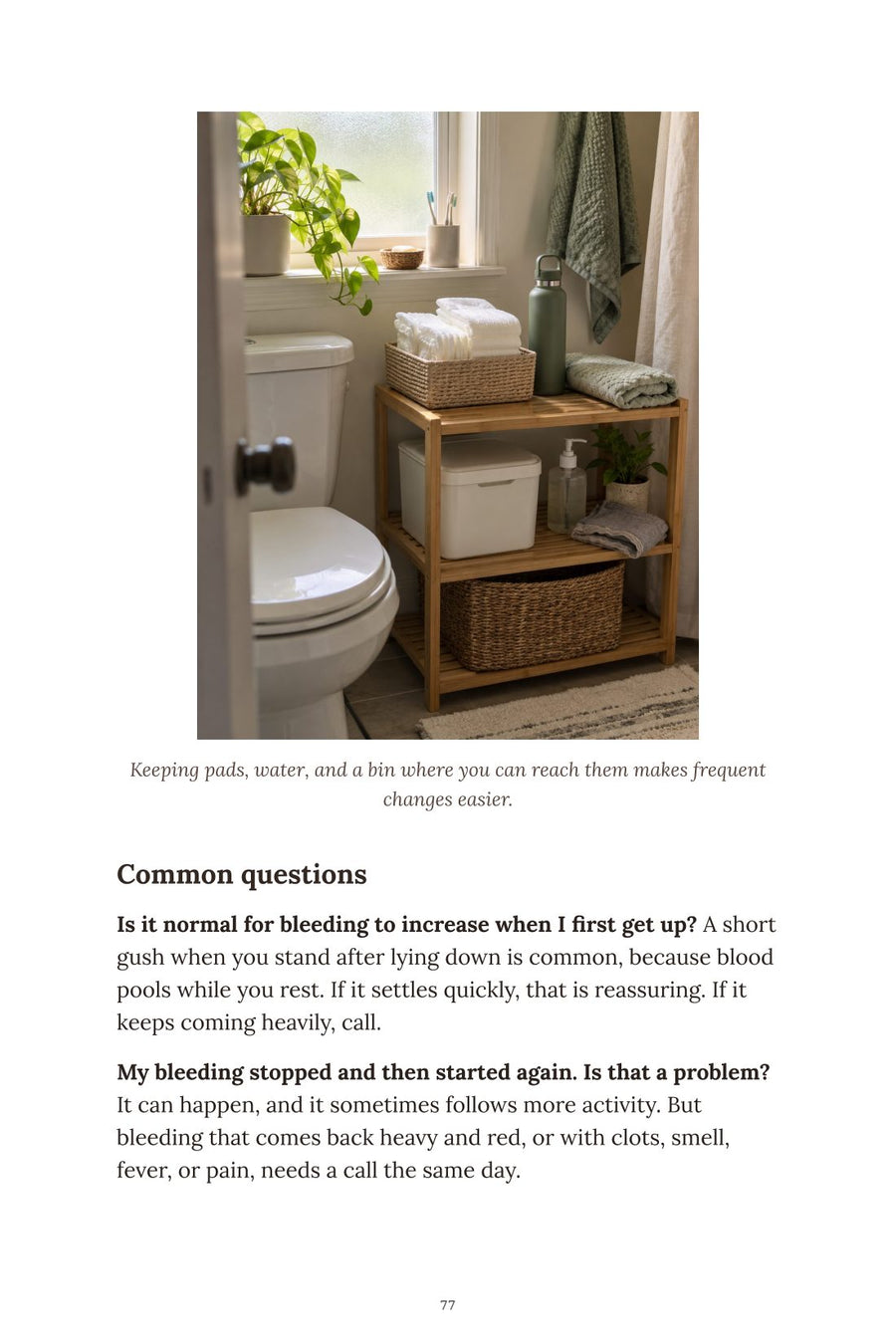 Sample page from the book
